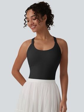 HALARA SoftlyZero Plush Cut Out Crop Top